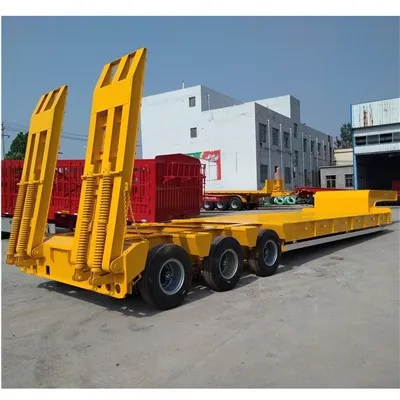 3-осный низкорамный прицеп